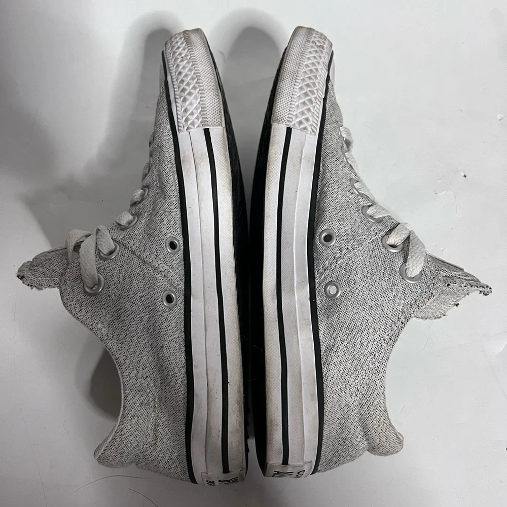 Converse Gray Low Top Chuck Taylors - Picture 11 of 12